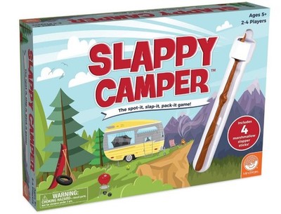 MindWare Slappy Camper Strategy Game - Think Fast and Fill Your Camper   for 2-4