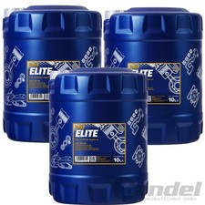 3x10 LITER MOTORÖL MANNOL ELITE 5W-40 API SN/CH-4 VOLLSYNTHETISCH 3x10 LITER MOTORÖL MANNOL ELITE 5W-40 API SN/CH-4 VOLLSYNTHETISCH