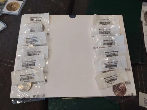 2006 P D Kennedy Half Dollar Coin Year Set 12 Coins Uncirculated 60