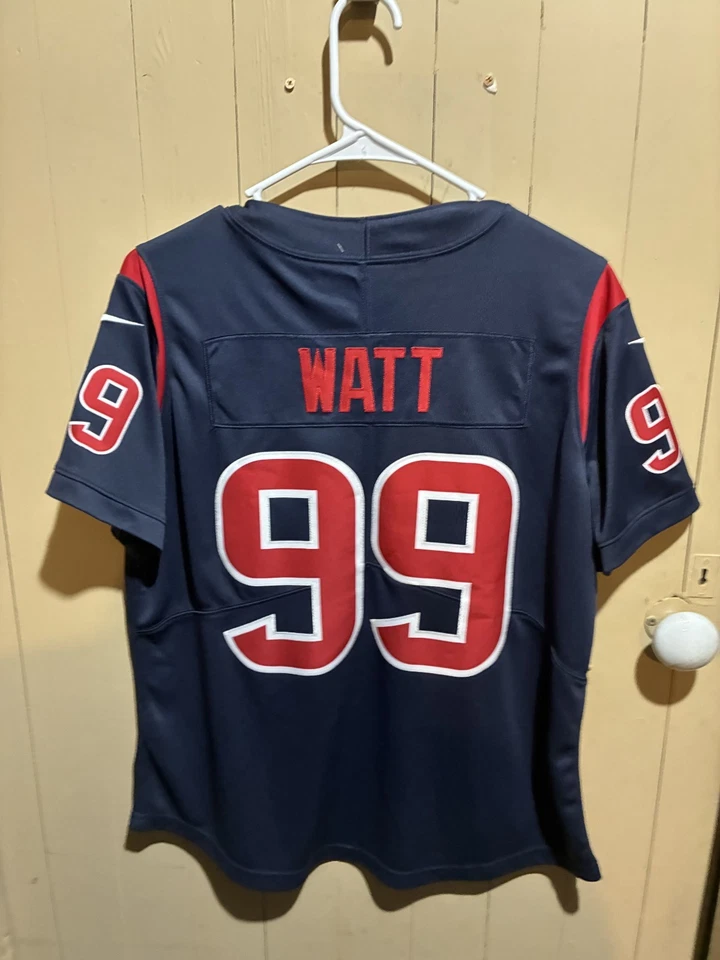 Camiseta deportiva Nike On Field de los Houston Texans JJ Watt #99 para dama - talla L Foto 3 de 3