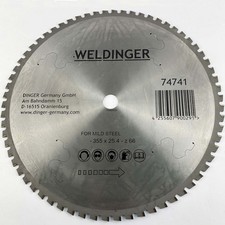 Ersatzs&auml;geblatt f&uuml;r Metallkreiss&auml;ge MS-356 vario 355x25,4 mm 66Z von WELDINGER