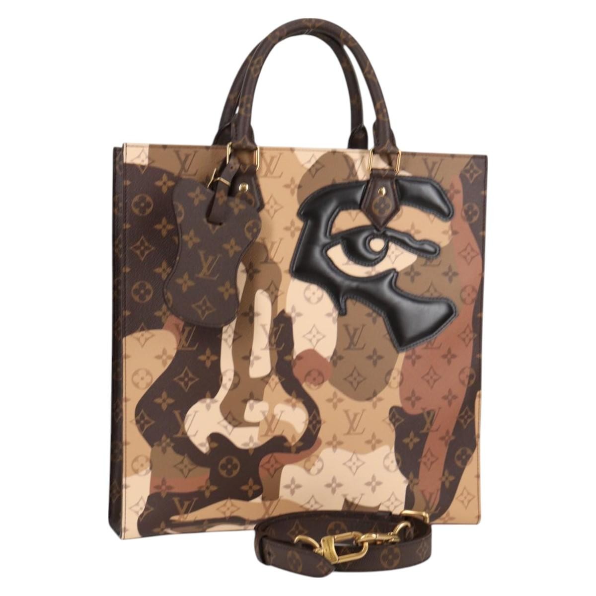 LOUIS VUITTON Monogram LV Portrait Sac Plat NV Tote Bag M46679 LV Auth 120873SM