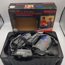 Vintage 90s Uncle Milton Mars And Beyond CM5 MISSION COMMUNICATORS Walkie Talkie