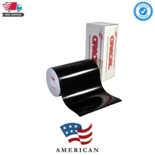 651 Permanent Adhesive Black Gloss Vinyl 12" x 6ft