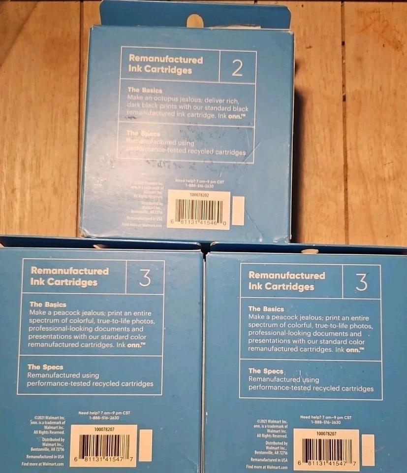 8 TINTAS 2-NEGRO Compatible HP 952XL y 6-TRI COLORES Compatible 952 HP ENVÍO GRATUITO Foto 4 de 4