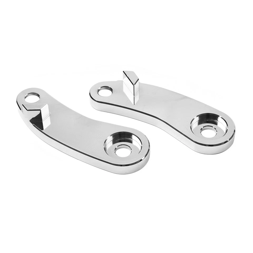 Turn Signal Mount Bracket Relocation Kit For Harley Softail Bad Boy Springer Foto 4 de 4