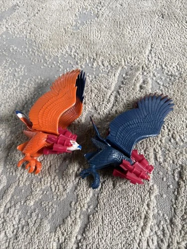 Vintage Screech and Zoar Birds MOTU Masters of the Universe HE-MAN
