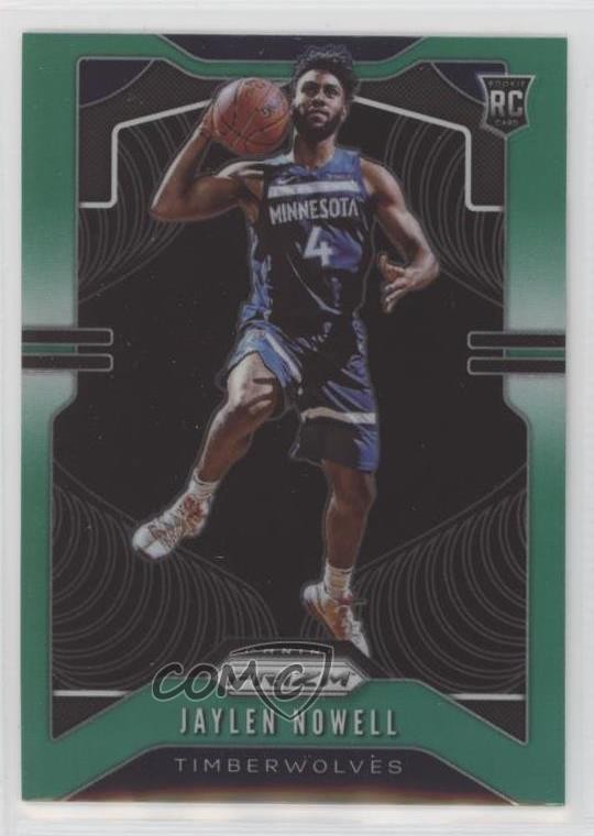 2019-20 Panini Prizm Rookie Green Prizm Jaylen Nowell #281 Rookie RC 11es