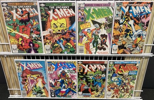 Uncanny X-Men #160 161 175 282 VF 171 FN/VF 194 FN & KS Annual #4 VF 5 FN Marvel