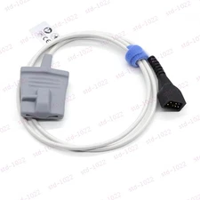 Fit For Nonin 2500 8500 Avant 2120 9600 1m Adult silicone soft SpO2 Sensor Probe