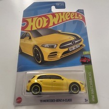 Hot Wheels 19 Mercedes-Benz A-Class Yellow Hatchback 2022