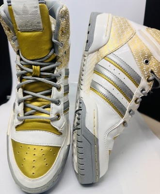 ADIDAS Attitude x Missy Elliot Hi Top Ten Us 8,5/40,5 #901169 Gold Crown Rap 90