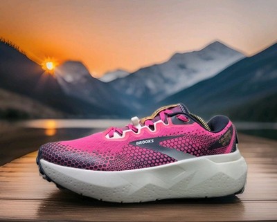 Womens Brooks Caldera 6 Trail Running Shoes Sz 8.5 Used VGC 1203661B645