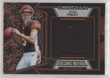 2019 Obsidian Volcanic Material Relics Electric Etch Orange 3/50 Ryan Finley 0c6