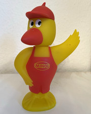MINOL Werbefigur Ente Maskottchen Aufstellfigur DDR gelb/rot Deutschland