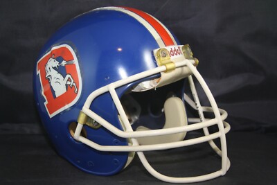 Vtg Original 1987 Denver Broncos used Riddell Pac3 Model Game Vtg Original 1987 Denver Broncos used Riddell Pac3 Model Game