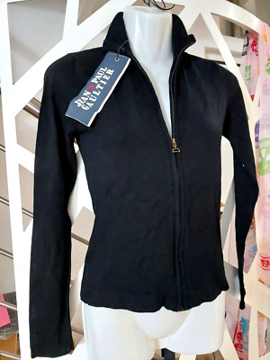 *****Jean Paul Gaultier Top, Original JPG,Label,Strickjacke Reißverschluss,Gr.L.cm.57,