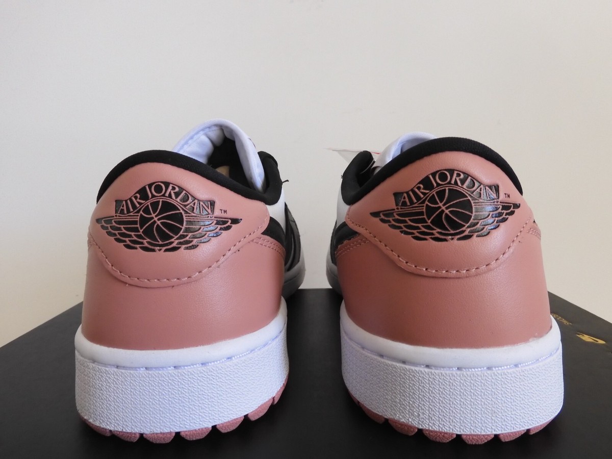 JORDAN GOLF JORDAN 1 G 白黒ピンク27.5 ジョーダン NIKE JORDAN 1 LOW G GOLF RETRO 1 GOLF WHITE-BLACK-RUSH PINK