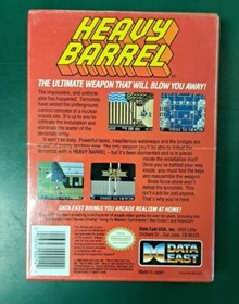HEAVY BARREL - NEW & Factory Sealed with Authentic H-Seam! (NES Nintendo)
