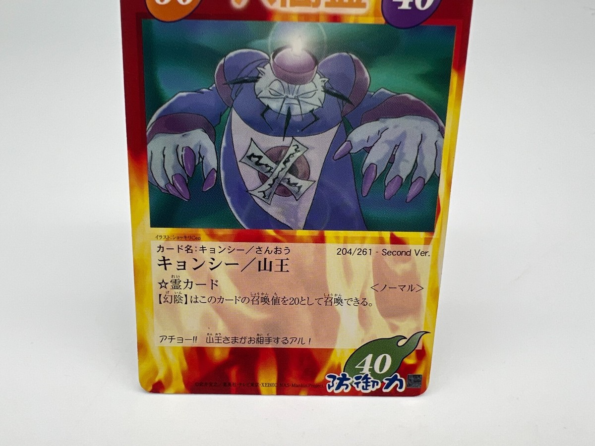 Shaman King card Japanese Vintage Rare 204/261 F/S | eBay