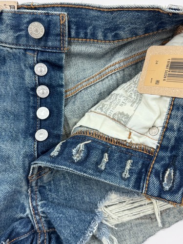 New-Women's-Levis-501 Shorts-Many Sizes-Button Fly-100% Cotton-Free Shiping! - Picture 5 of 30
