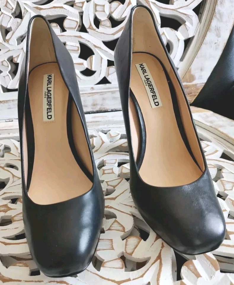 Karl Lagerfeld Clari azul Stilleto Foto 4 de 4