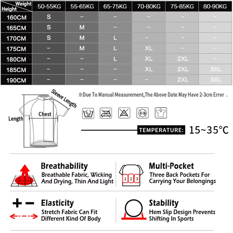Cycling Jersey 2023 New Team Uae Cycling Clothing MTB Cycling 19D Gel
