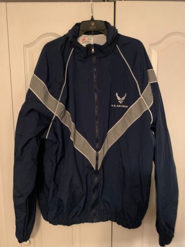 --- US AF Air Force PT Physical Fitness Jacket - (3XL) XXX-Large Long - Picture 1 of 5