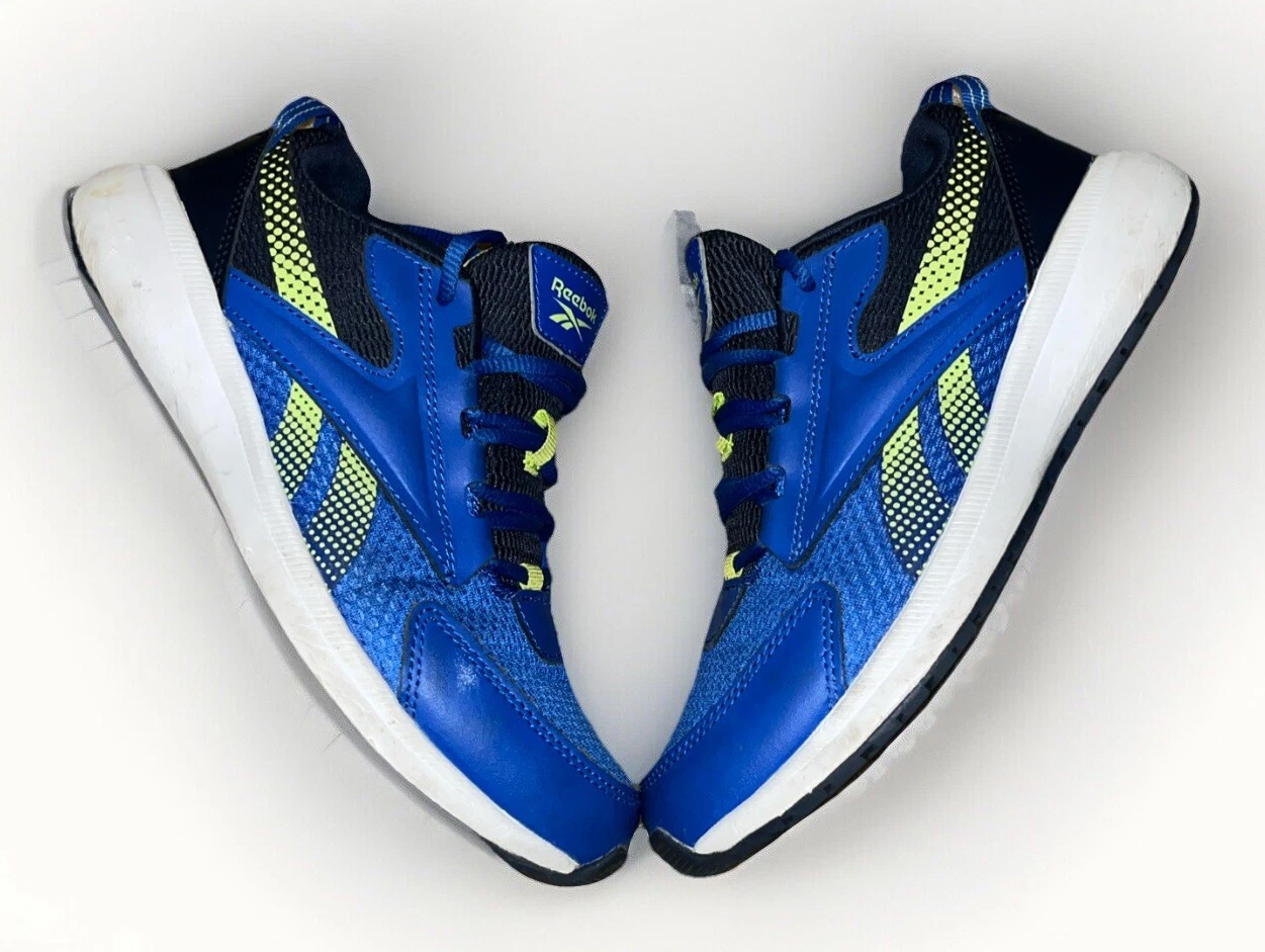 Baskets Reebok Running Road Supreme 3.0   Garçon Taille 4,5 Bleu/Vert/Noir