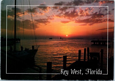 Postcard 1992 Key West Florida Vintage Posted United States 6x4 USA