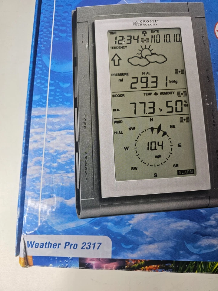 La Crosse Technology WS-2317 Professional Weather Station Pro 2317 OPEN BOX READ - Image 2 of 4