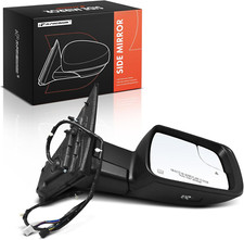 Passenger Side Power Door Mirror for Ram 1500 2019 2020 2021 2022 - Heated Power