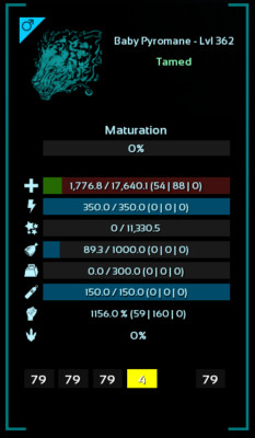 ARK Survival Ascended Batman Pyromane (Pyro) TOP STATS - PVE Official