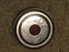 Vintage 1980s Collectible Tri Circle 2 meter Measuring Tape Ruler Tool Stainless