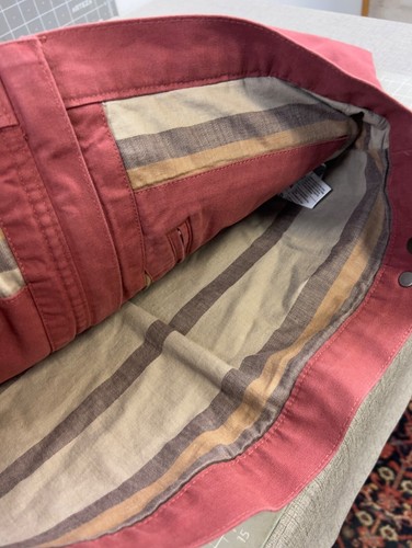 Carhartt Women's Rugged Flex Canvas Detroit Jacket Sz S Loose Fit Corduroy Colla - Picture 8 of 9