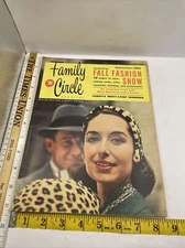 Family Circle Magazine September 1956 Fall Fashion Show F5B