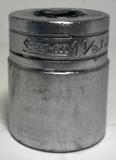 Snap On Tools TW361 1-1/8" SAE Flank Drive Shallow Socket 1/2" Drive 6 Point USA