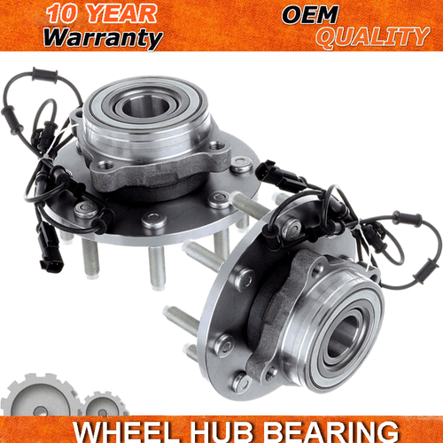 515101 Front Wheel Bearings & Hubs Pair for 4WD 20062008 Dodge Ram
