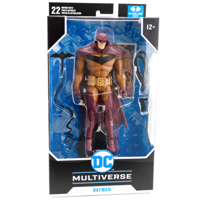 DC Multiverse 18 cm Action Figur: White Knight Batman (Red Variant)