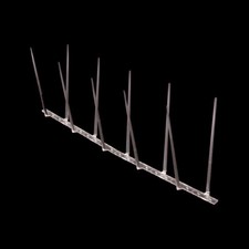 Bird Spikes Plastic Deterrent Spikes for Pigeons on Narrow Ledges Defender