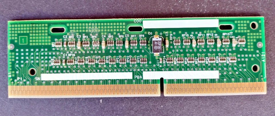 Intel PBA 660391-102 slot1 pII TERMINATOR CARD IMMD81400209 - Immagine 2 di 2