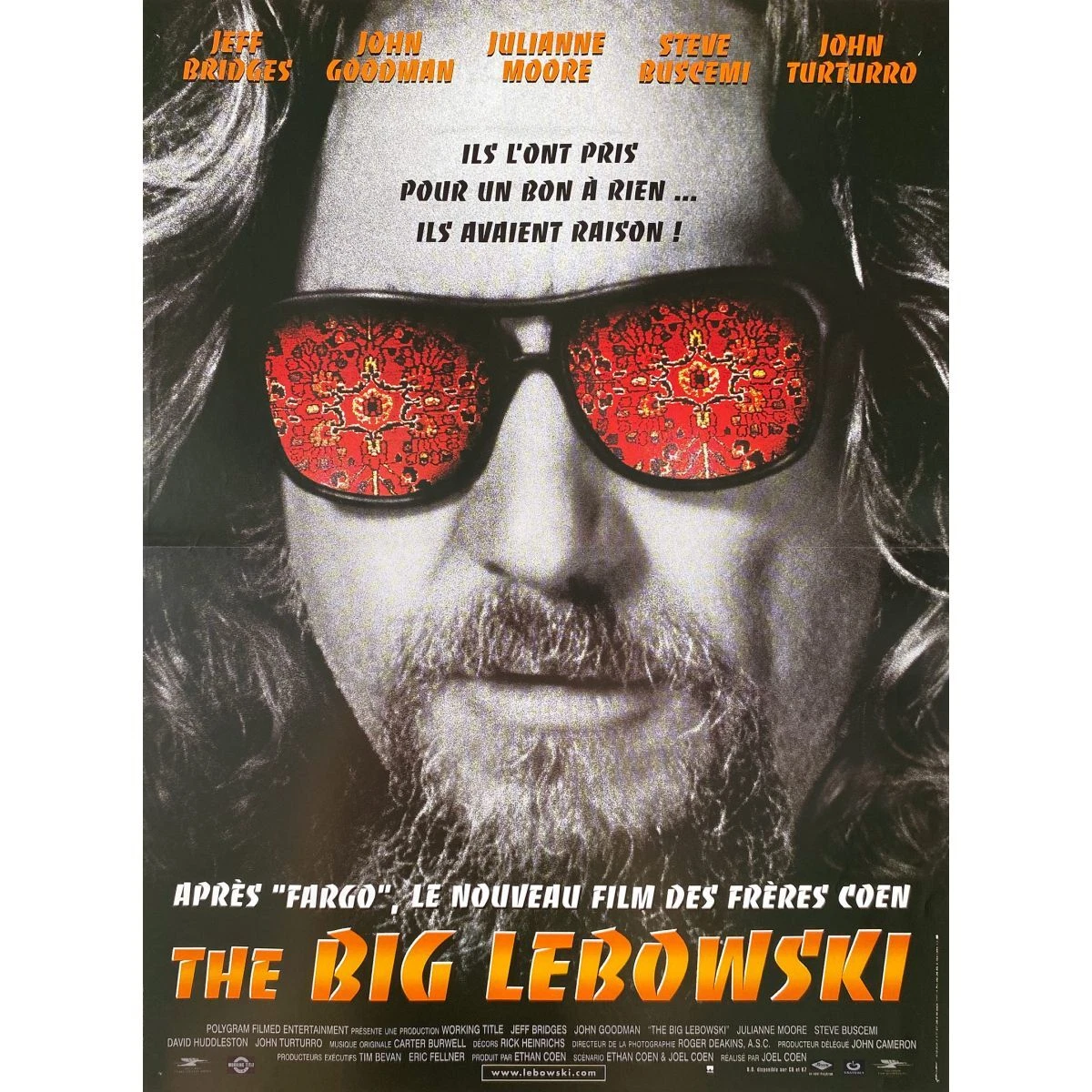 The Big Lebowski Original Poster