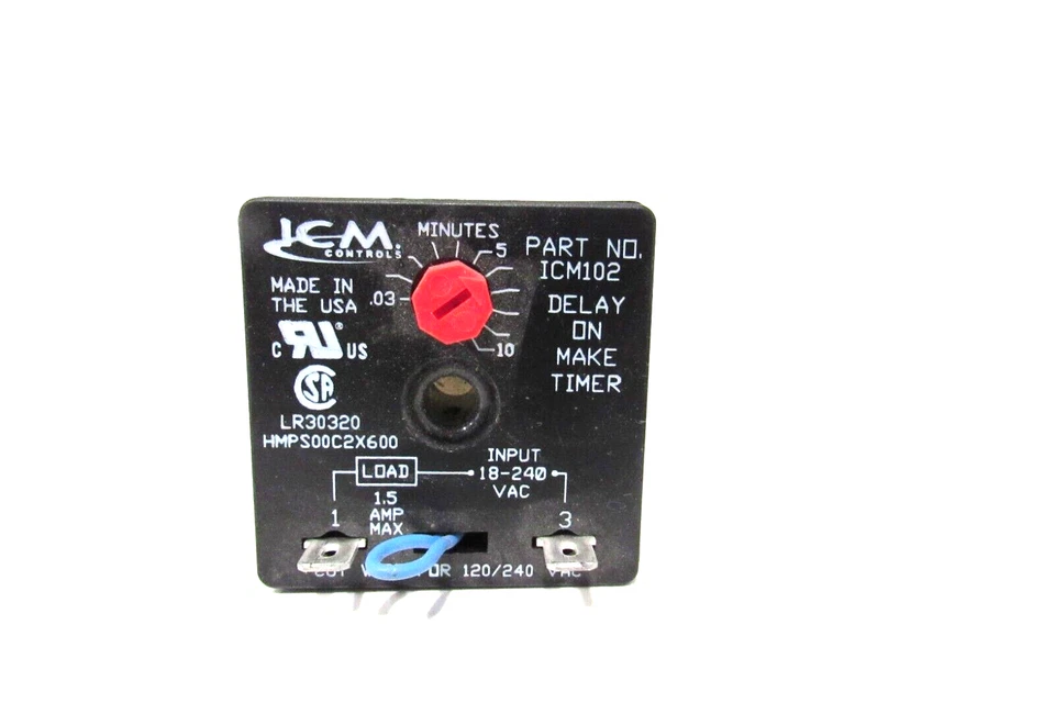 LOT OF 2 USED ICM CONTROLS ICM102 TIMER - Image 2 of 2