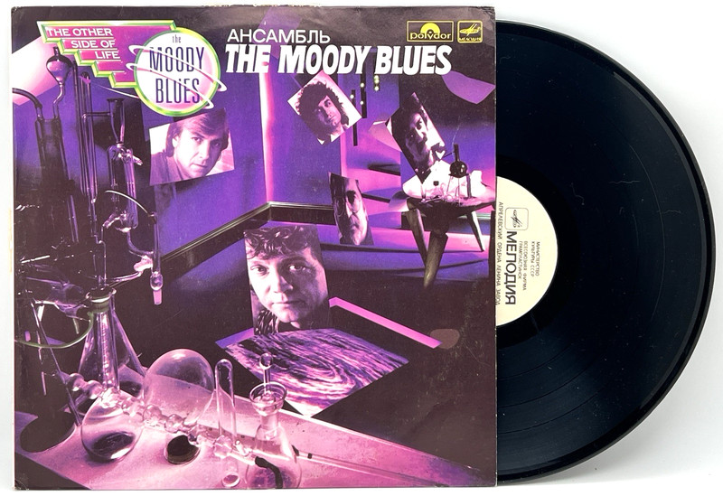 MOODY BLUES OTHER SIDE OF LIFE VINYL LP RECORD POLYDOR THRESHOLD IMPORT RARE