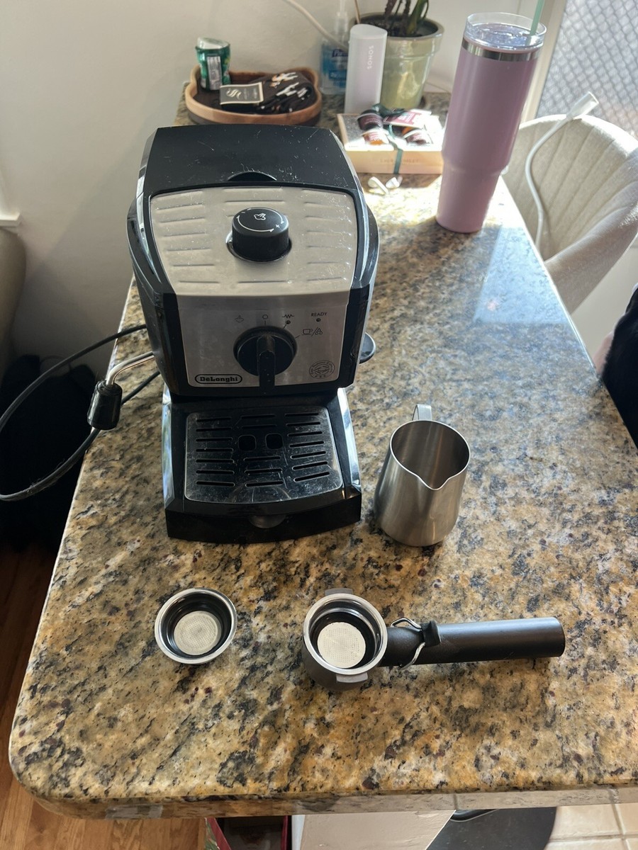 DeLonghi EC155M Espresso Machine Black 44387221566 UK