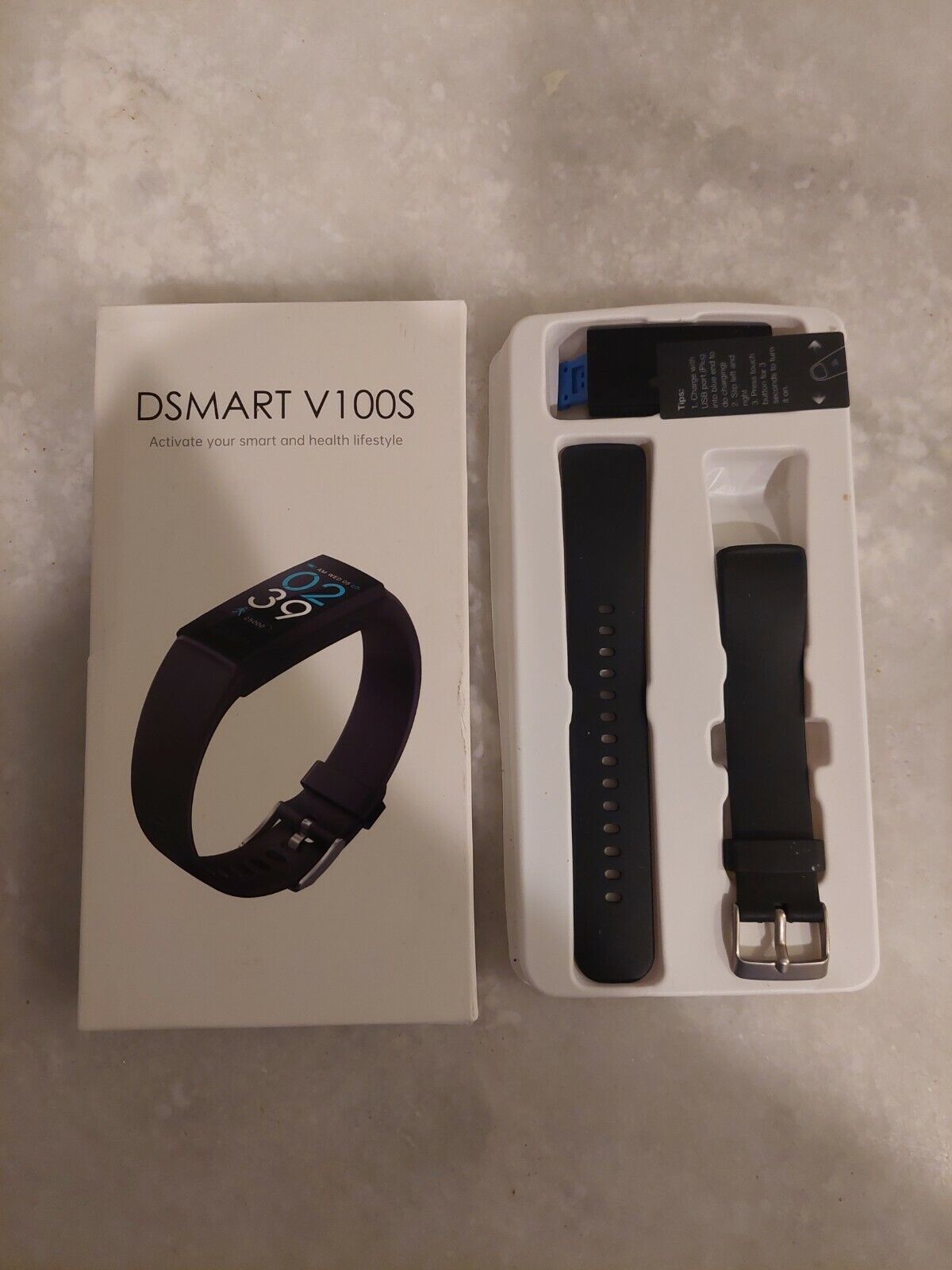 DSMART V100S Fitness Activity Tracker, waterproof, hr monitor, sleep monitor