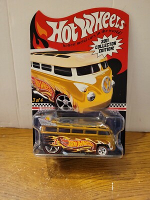 Hot Wheels 2011 collector's edition Volkswagen T1 drag bus | eBay