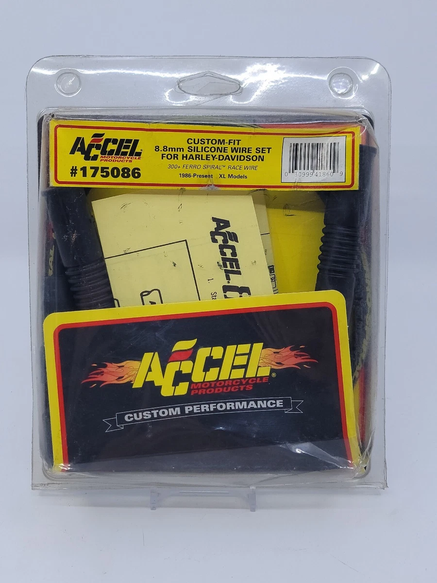 Accel Custom Fit 8.8mm Silicone Wire Set Harley Davidson 1986+ XL