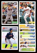 2021 Bowman Heritage and Prospects (1-250) - CLEVELAND GUARDIANS Team Set 