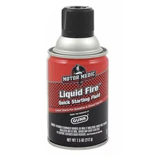 Motor Medic M3911 Starting Fluid, 7.5 Oz., Can, Red